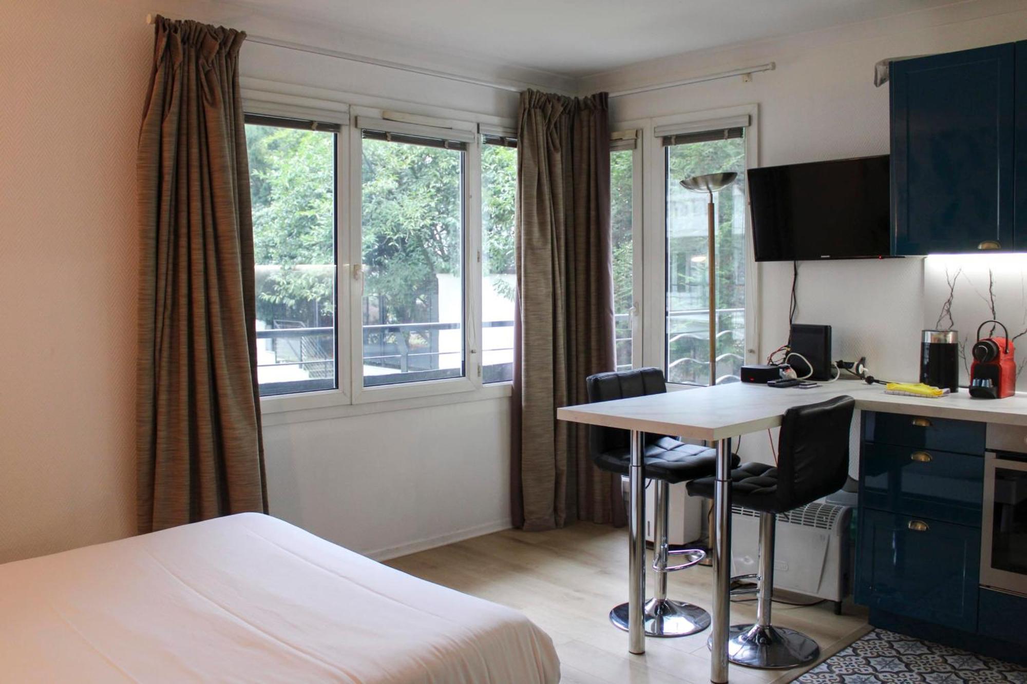 Bright Studio Of 29M With Wifi Near Paris Issy-les-Moulineaux Kültér fotó