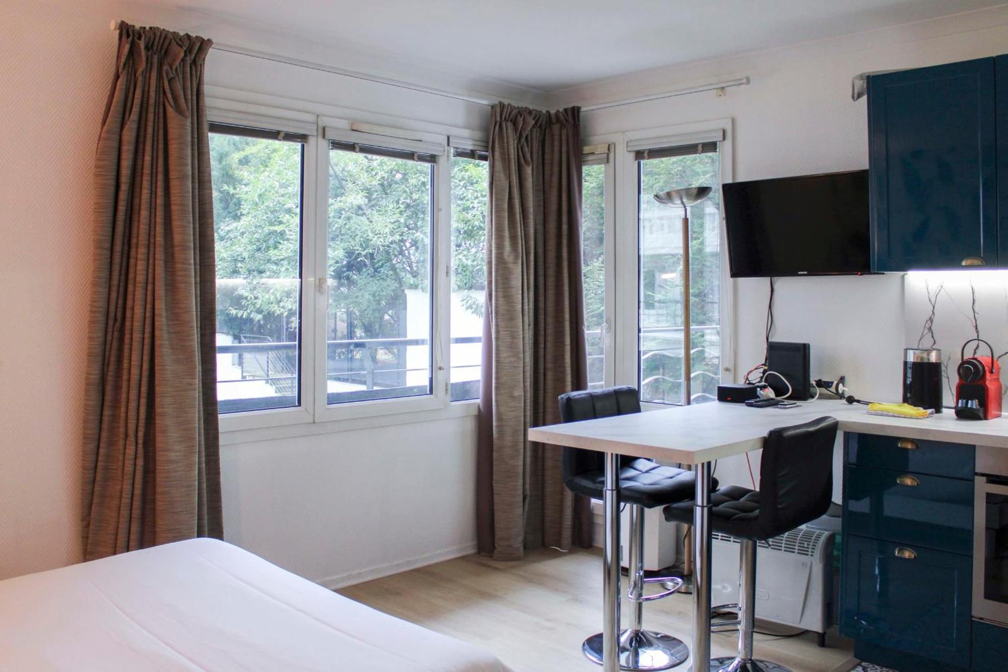 Bright Studio Of 29M With Wifi Near Paris Issy-les-Moulineaux Kültér fotó