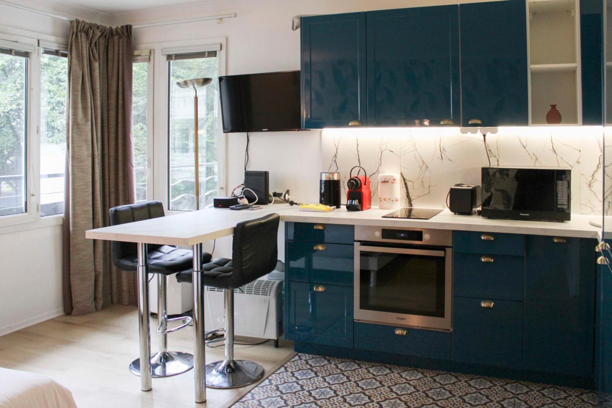 Bright Studio Of 29M With Wifi Near Paris Issy-les-Moulineaux Kültér fotó