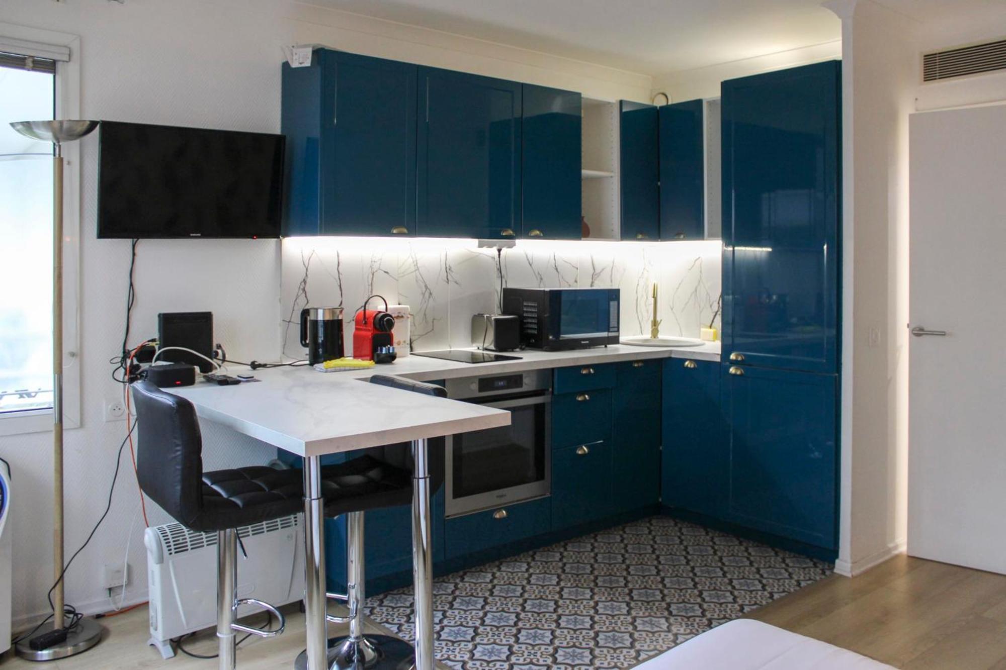 Bright Studio Of 29M With Wifi Near Paris Issy-les-Moulineaux Kültér fotó