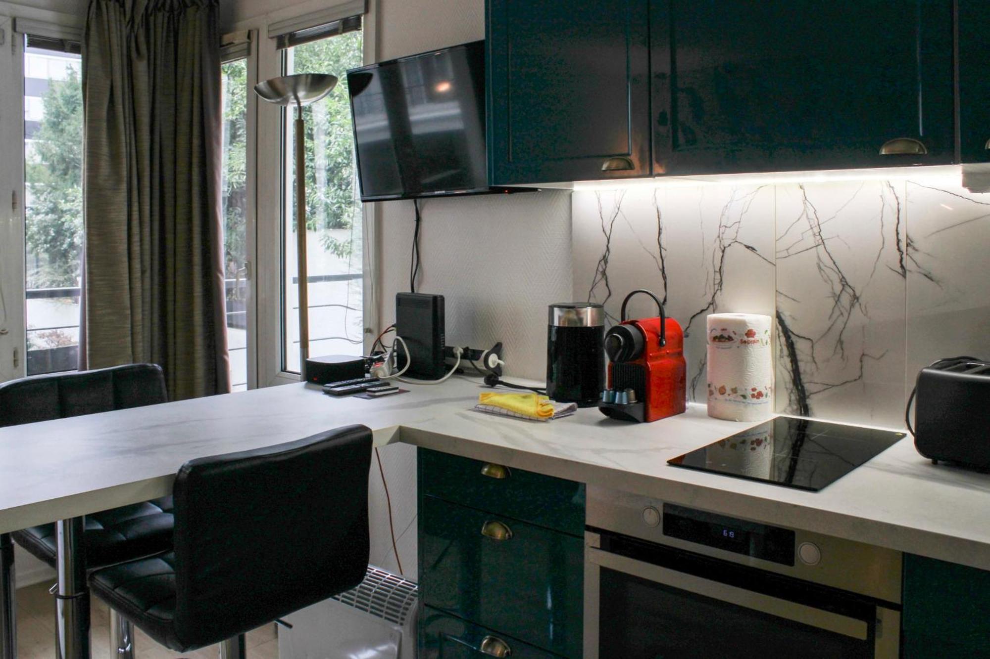 Bright Studio Of 29M With Wifi Near Paris Issy-les-Moulineaux Kültér fotó
